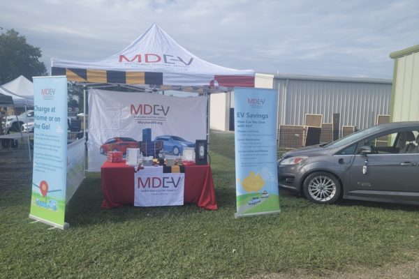 Maryland Electric Vehicles at Saint Mary's County Fair
