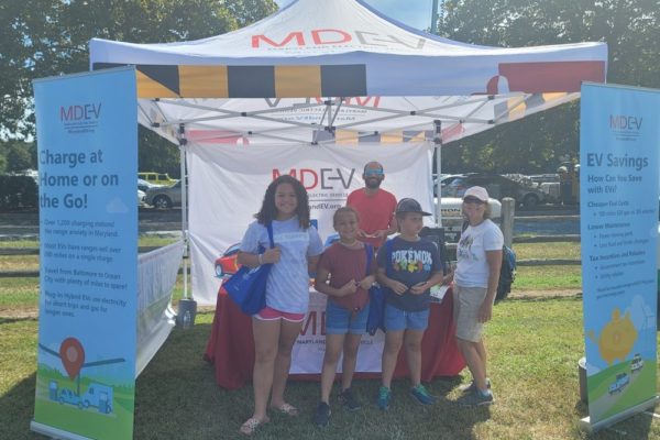 Maryland Electric Vehicles at the Wicomico County Fair