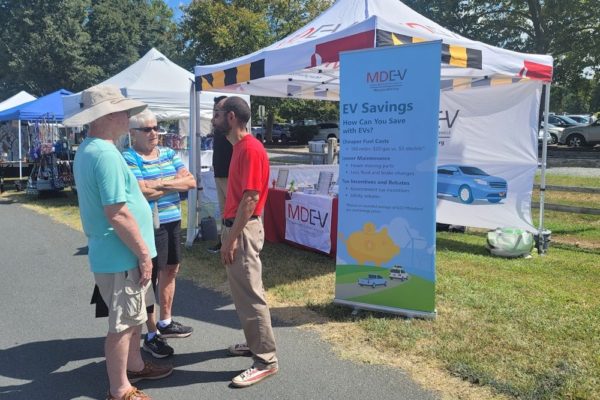 Maryland Electric Vehicles at the Wicomico County Fair
